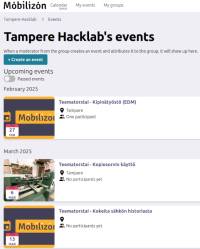 Mobilizon events